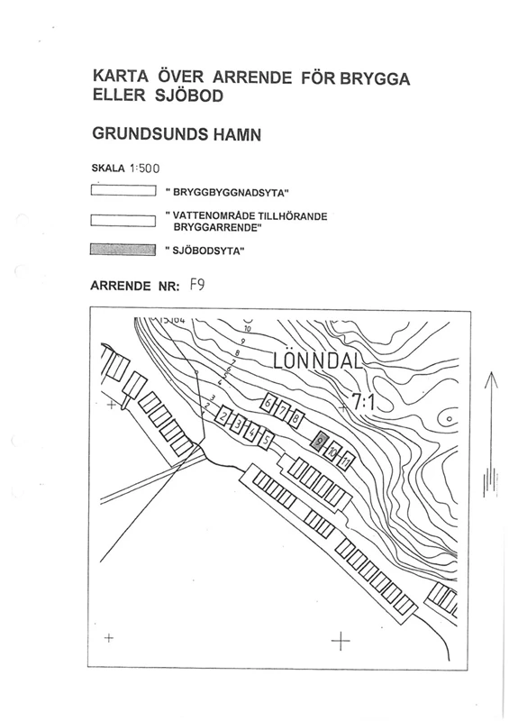 Karta över arrendet