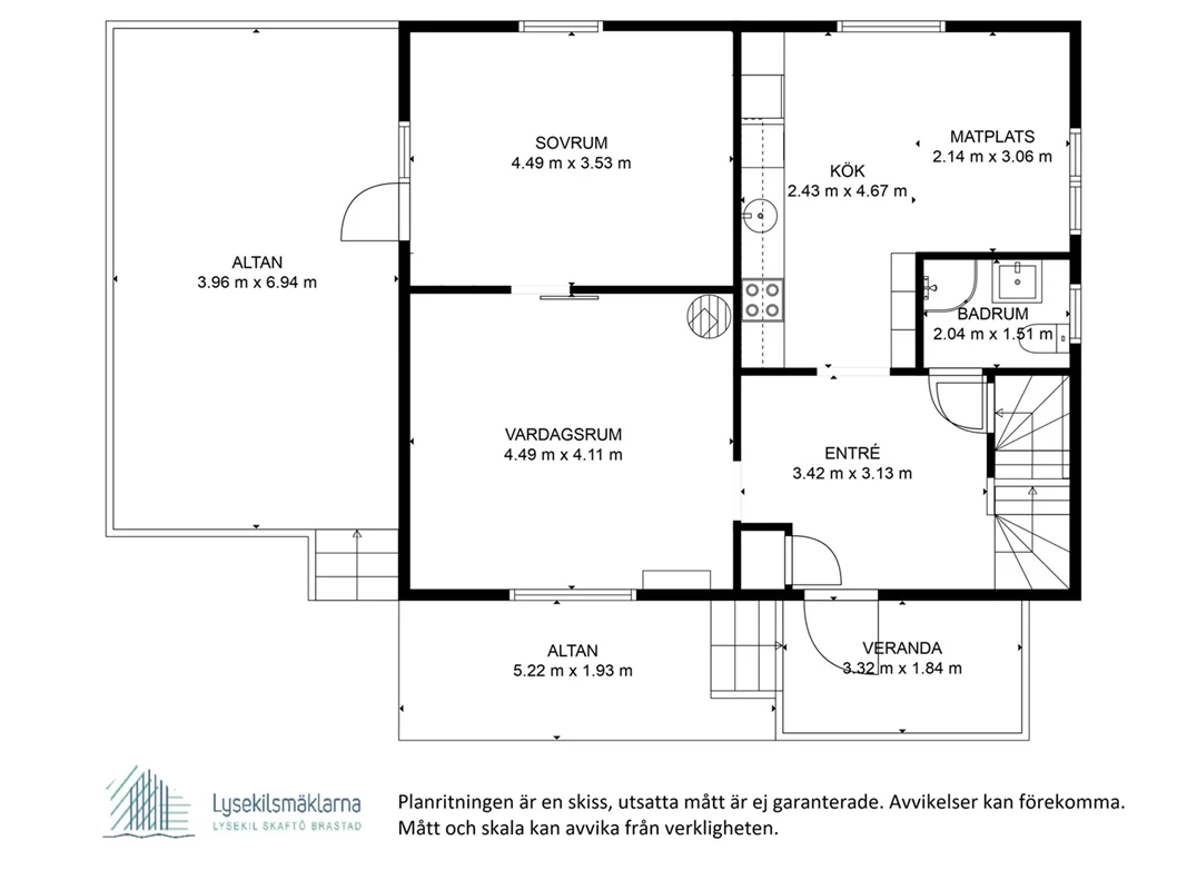 Planlösning entréplan