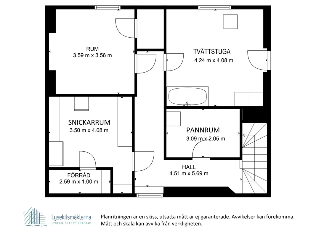 Planlösning källarplan