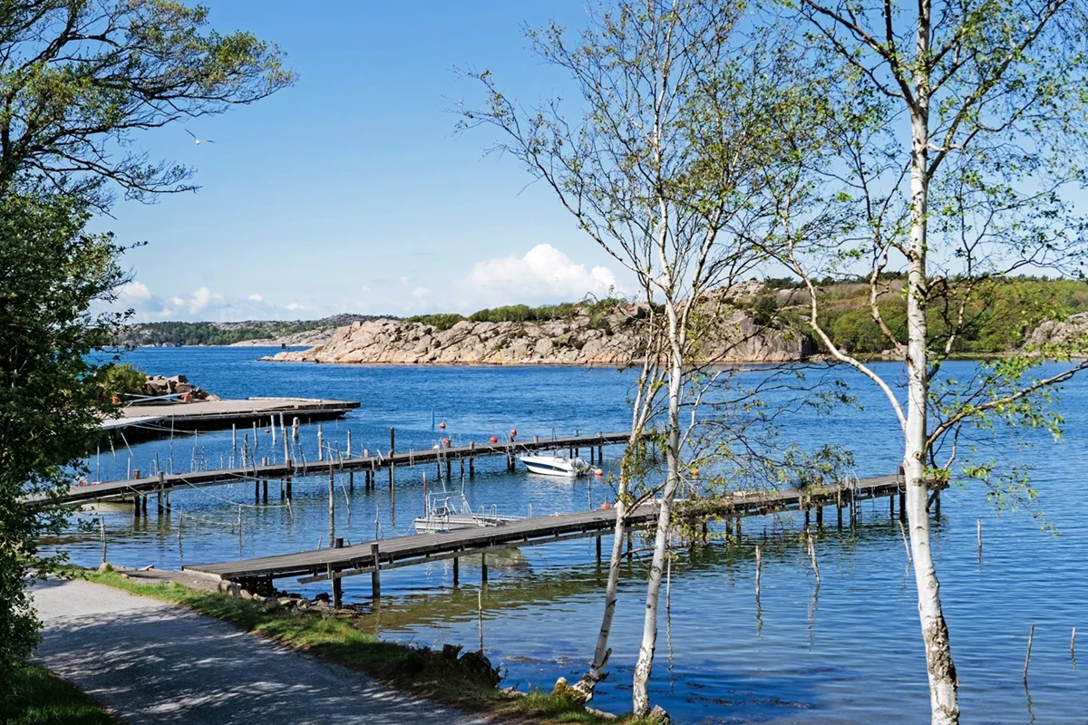 Områdesbild - Goviks badplats inte långt borta