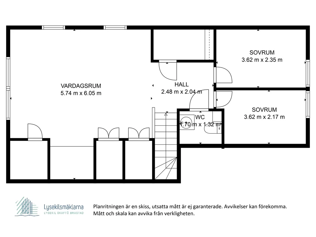 Planskiss övre plan