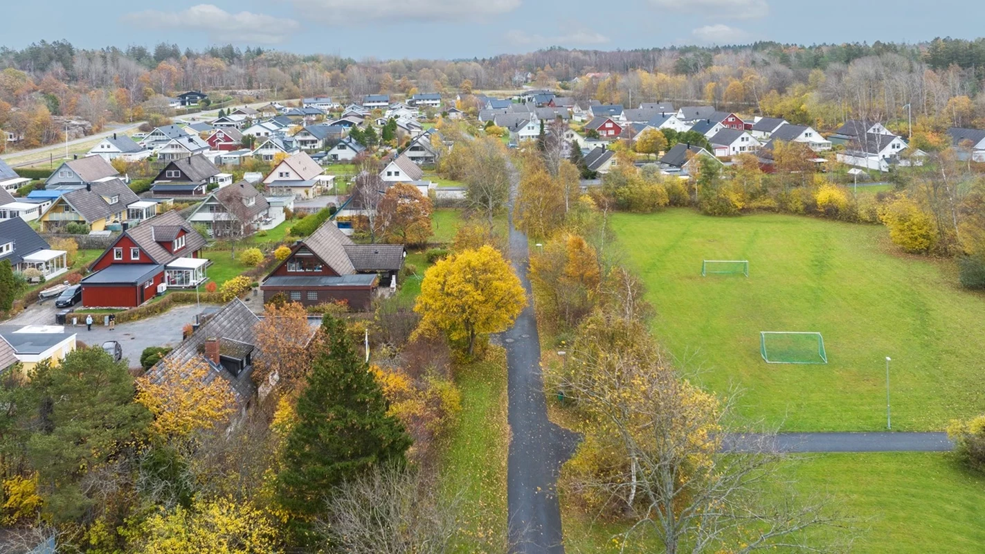 Området Tuntorp är lugnt och barnvänligt 