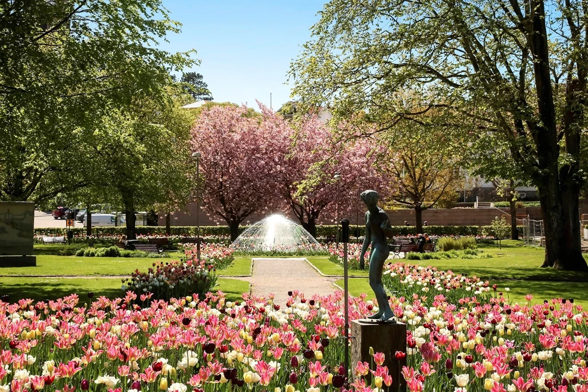 Lysekils vackra och välskötta stadspark